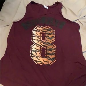 Maroon Victoria’s Secret tank
